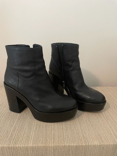 Ash dakota black leather - dakota,